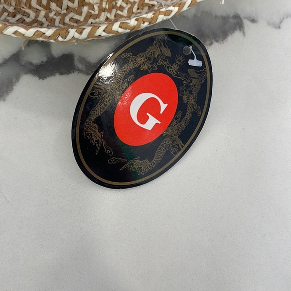 Fedora-Tan/White Pattern-L/XL - Picture 6 of 7